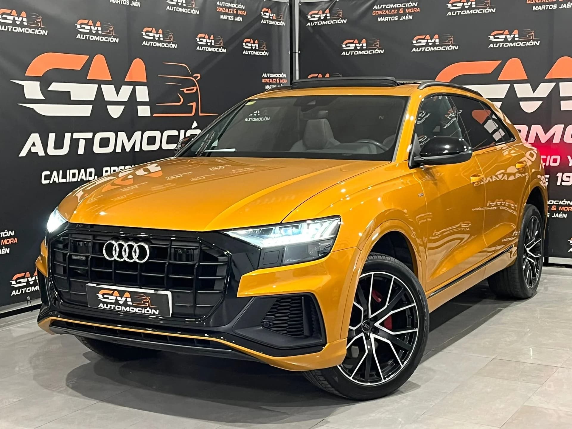 Audi Q8 50 TDI 210kW Black L quattro tiptronic — Naranja, en GM Automoción